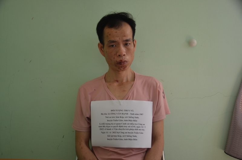 Đối tượng truy nã đặc biệt nguy hiểm bị bắt giữ tại Điện Biên